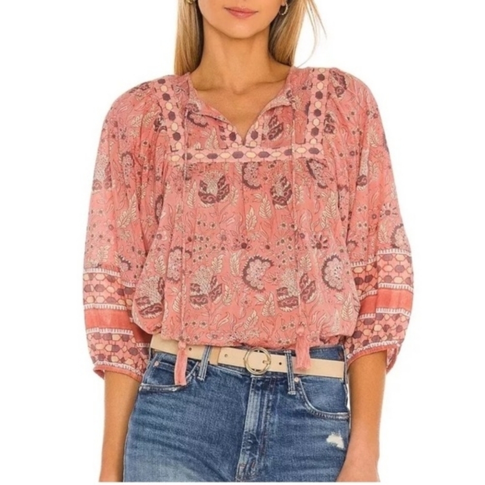 CLEOBELLA Amarills Blouse in Cherry Blossom